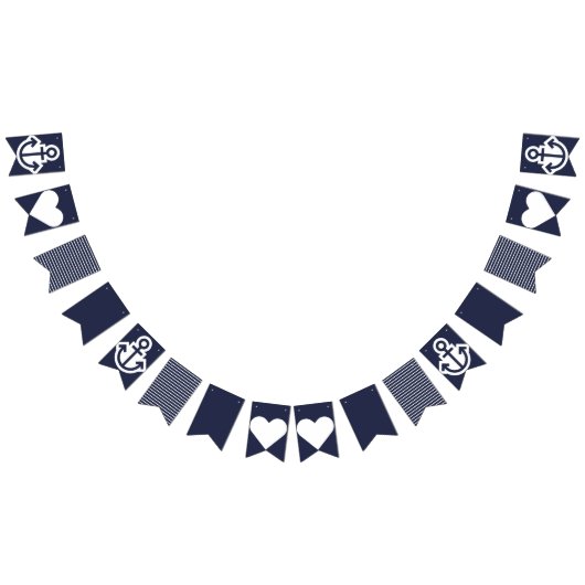 Nautische Jagd Wimpelkette (Alle)