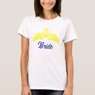Nautische Junggeselinnen-Abschied T-Shirt