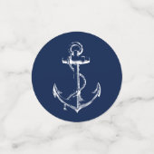 Nautische Junggesellinnenparty Konfetti (Klein Vorderseite)