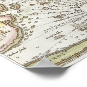 Nautische Karte Poster (Ecke)