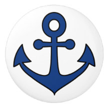 Nautische Knöpfe für dekorative Keramik