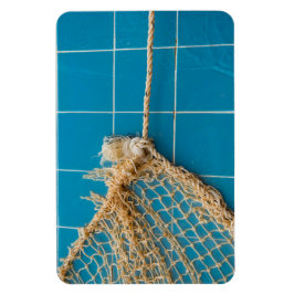 Nautische Knoten und Pool-Tiles Magnet