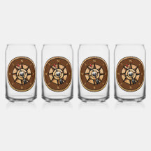 Nautische Kompass-Design