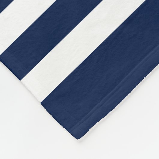 Nautische Kompass-Rose benutzerdefinierte Monogram Fleecedecke (Ecke)