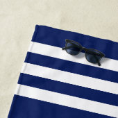 Nautische Kompass-Rose Willkommen auf dem Schiff N Strandtuch (Beispiel)