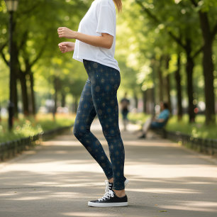 Nautische Kompassrose Leggings