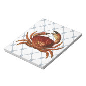 Nautische Krabbe Notizblock (Rotiert)