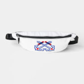 Nautische Kreuzanker Bauchtasche (Vorderseite)