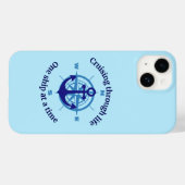 Nautische Kreuzfahrt Case-Mate iPhone Hülle (Rückseite (Horizontal))
