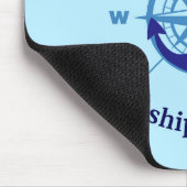 Nautische Kreuzfahrt Mousepad (Ecke)