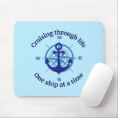 Nautische Kreuzfahrt Mousepad (Mit Mouse)