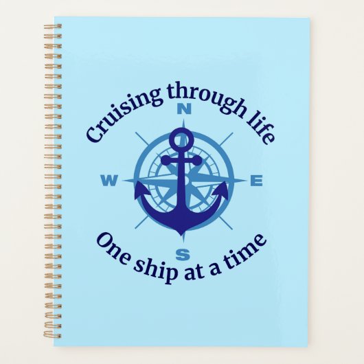 Nautische Kreuzfahrt Planer (Vorderseite)