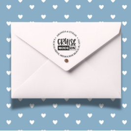 Nautische Kreuzfahrt zum Thema Permastempel