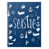 Nautische Küste Notizblock (Vorderseite)