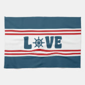 nautische Liebe Küchentuch (Horizontal)