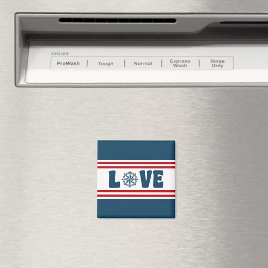 nautische Liebe Magnet (In Situ (Geschirrspüler))
