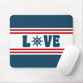nautische Liebe Mousepad (Mit Mouse)