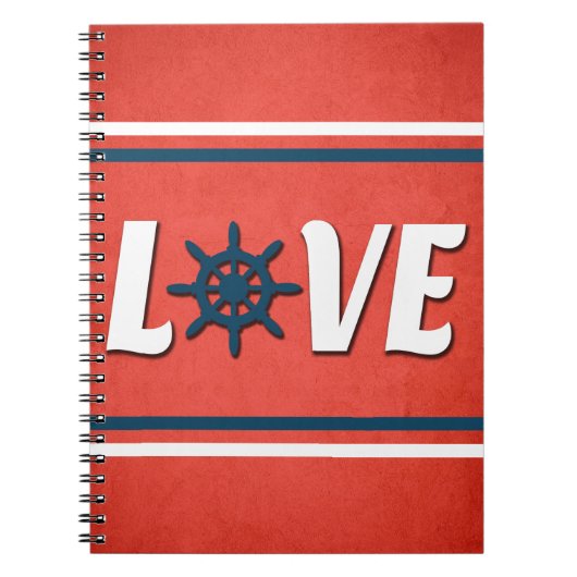nautische Liebe Notizblock (Vorderseite)