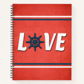 nautische Liebe Notizblock (Vorderseite)