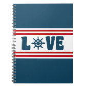 nautische Liebe Notizblock (Vorderseite)