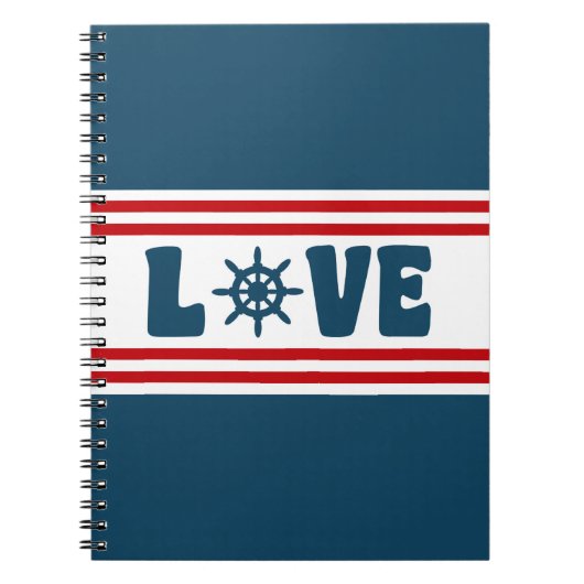 nautische Liebe Notizblock (Vorderseite)