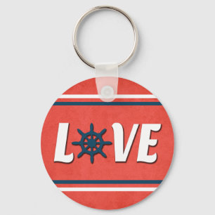 nautische Liebe Schlüsselanhänger