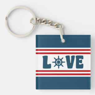 nautische Liebe Schlüsselanhänger