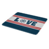 nautische Liebe Schneidebrett (Ecke)