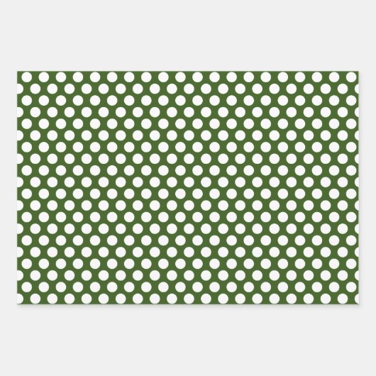 Nautische Marine und Grüne Geschenkpapier Set (Vorderseite 2)