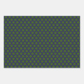 Nautische Marine und Waldgrün Geschenkpapier Set (Vorderseite 2)