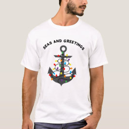 Nautische Meere und Grüße T-Shirt