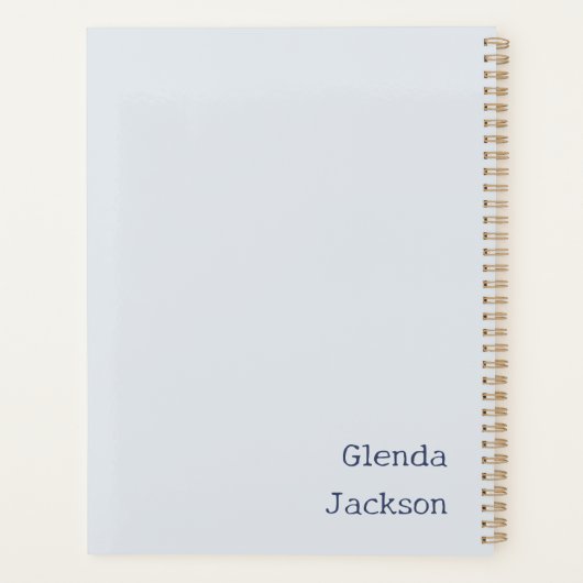 Nautische Meereswelt Planer (Rückseite)