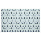 Nautische Minzpolka-Punkte und blaue Navy-Anker Stoff (Fat Quarter (45,7 x 55,9 cm))