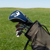 Nautische Monogramm Golf Headcover (In SItu)