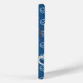 Nautische Monogramm Handy-Fall Case-Mate iPhone Hülle (Rückseite / Rechts)