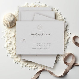 Nautische Muschel an der Küste formale Reaktion au