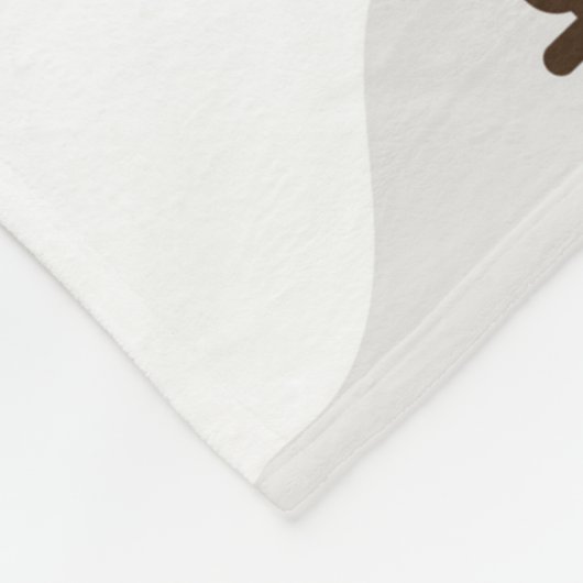 Nautische Muster Fleecedecke (Ecke)