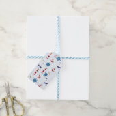 Nautische Muster Geschenkanhänger (Mit Garn)