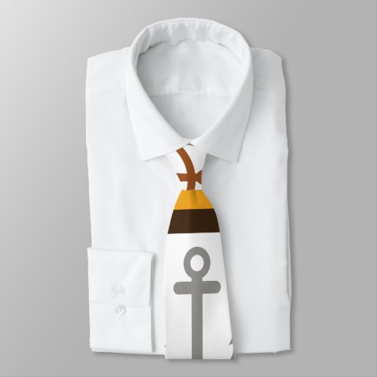 Nautische Muster Krawatte (Gebunden)