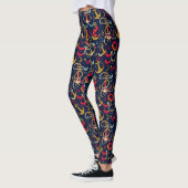 Nautische Muster Leggings (Links)