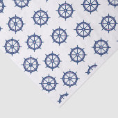 Nautische Muster Seidenpapier (Ausschnitt)