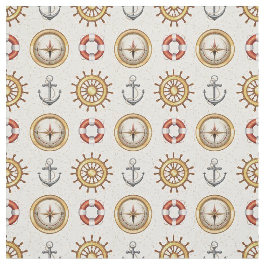 Nautische Muster Stoff (Muster)