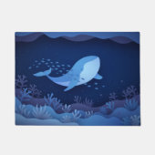 Nautische Mustertür Fußmatte (Vorderseite)