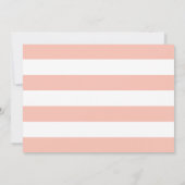 Nautische Navy Blush Pink Anchor Hochzeitsstift Fo Save The Date (Rückseite)