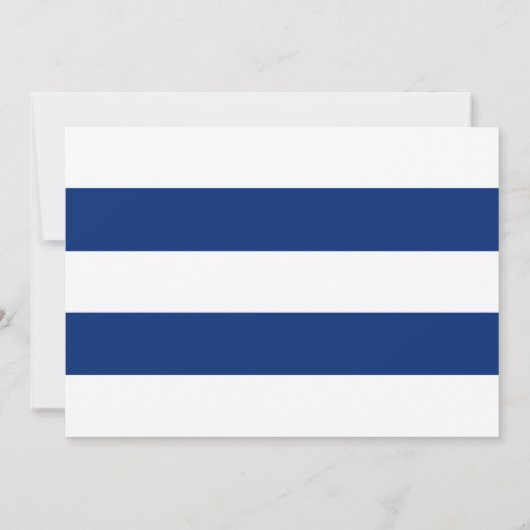 Nautische Navy-Schwertfisch-Custom-Note-Karte Mitteilungskarte (Rückseite)