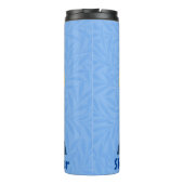 Nautische Niedliche Katzen Geschenke für Bootseign Thermosbecher (Rückseite)