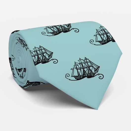 Nautische Noose Krawatte (Gerollt)