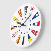 Nautische Nummernuhr Große Wanduhr (Winkel)