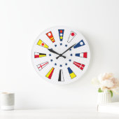 Nautische Nummernuhr Große Wanduhr (Zuhause)