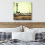 nautische Ölmalerei Vintager Leuchtturm Leinwanddruck (Insitu (Schlafzimmer))